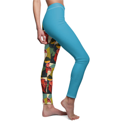 Floral Print Casual Leggings for Women - Stylish & Comfortable Activewear