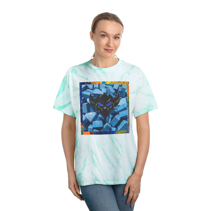 "Ungodly x Apparel" Tie-Dye Cyclone Tee - Vibrant Yellow Shirt for Summer, Casual Wear, Festival Outfit, Unique Gift, Cool Graphic Tee