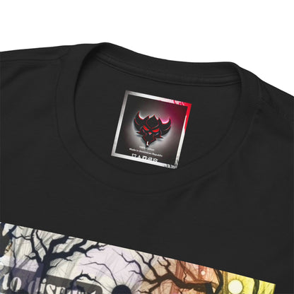 "Dare to Disrupt, Refuse to Conform, Stay Ungodly" Unisex Heavy Cotton Tee