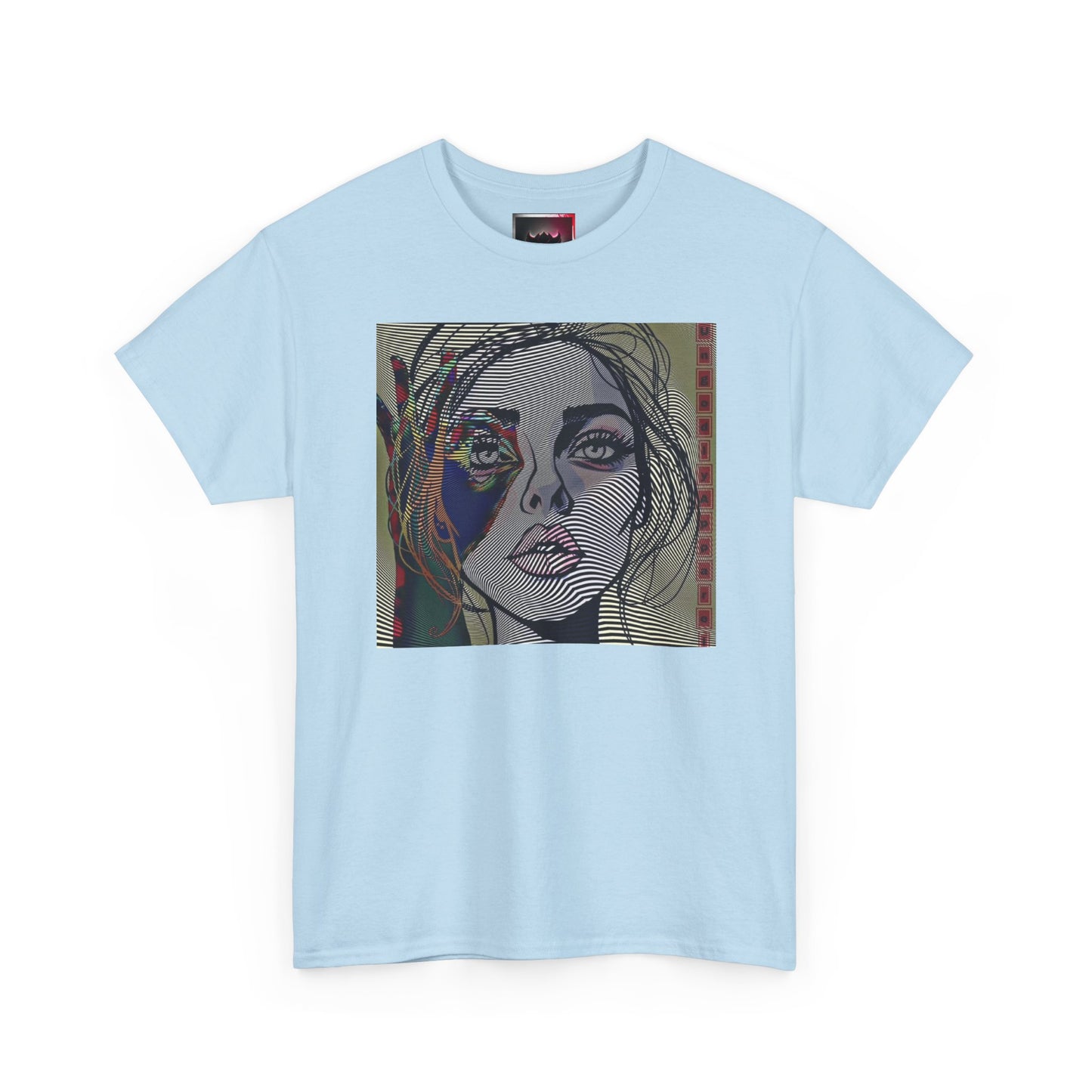 T-Shirt — Abstract Illuminati Inspired Portrait Art Tee