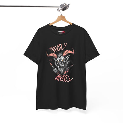 Krampus Graphic Tee — 'Wooly Anarch' Vintage Punk Shirt