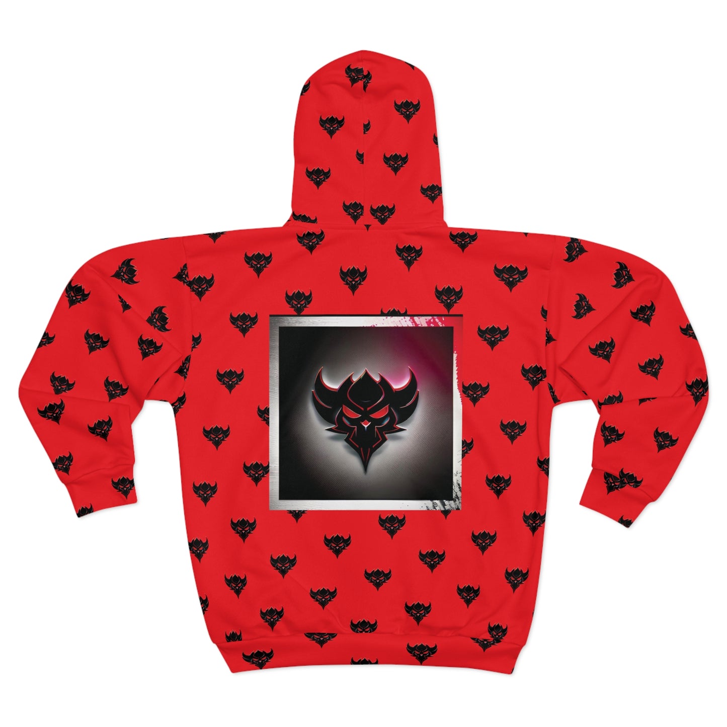 "UnGodly Logo Print" Full Zip Hoodie