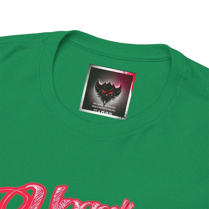 Vintage Pin-Up 'Ms Claus' Tee — Retro Rockabilly Cotton T-Shirt