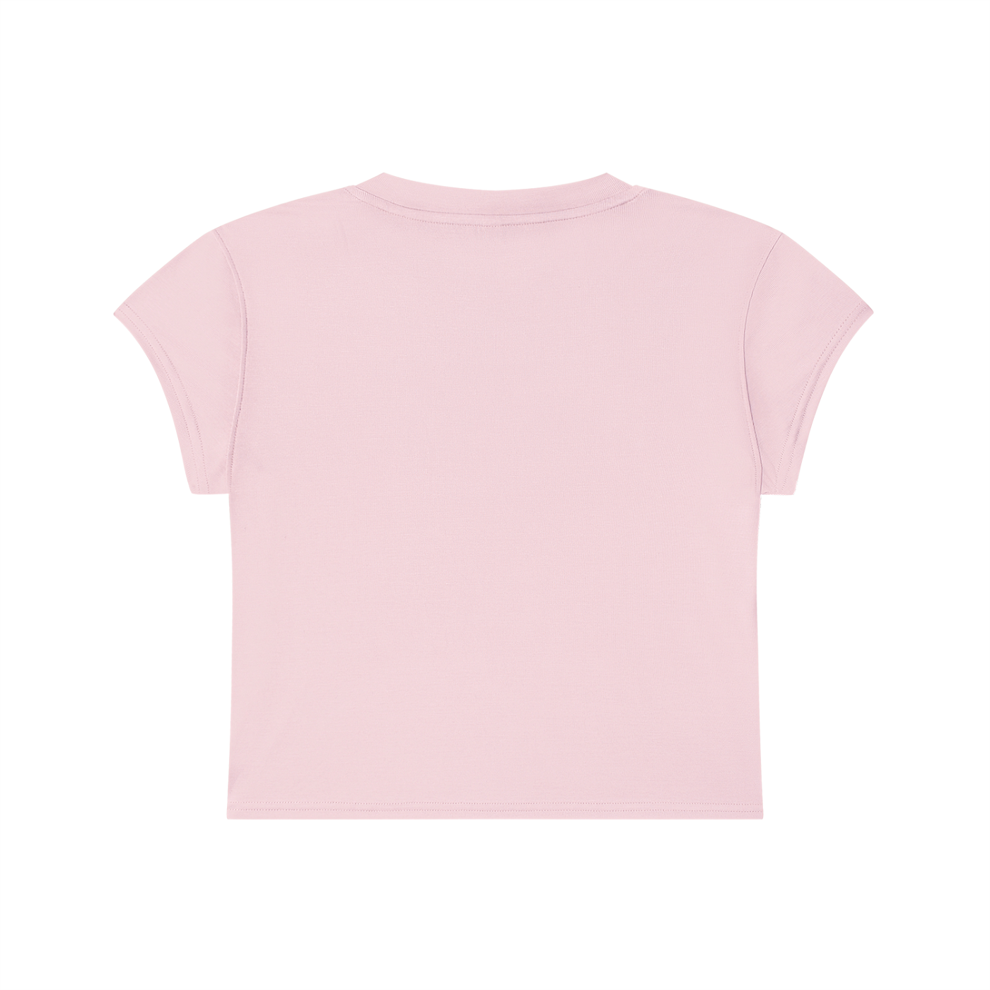 "Bad and Sad" Women's Slim-Fit Cropped T-Shirt