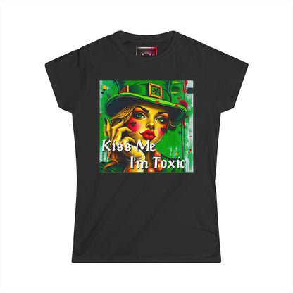 "Kiss Me Toxic" Women's Softstyle Tee