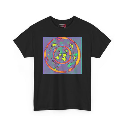 Psychedelic Flat Earth T-Shirt