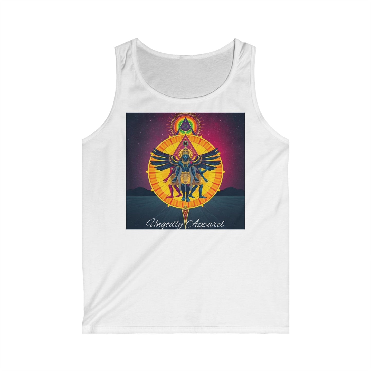 Anunnaki Graphic Tank Top — Vintage Inspired Design