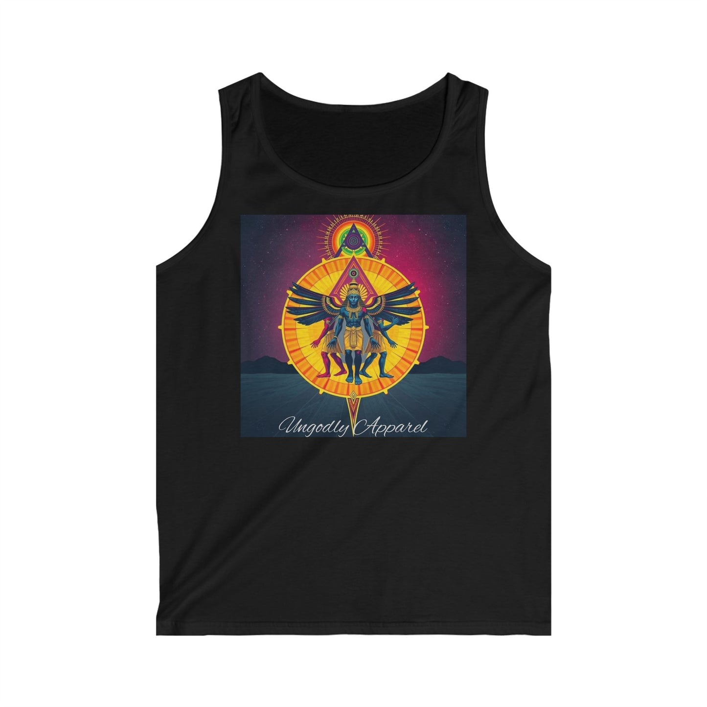 Anunnaki Graphic Tank Top — Vintage Inspired Design