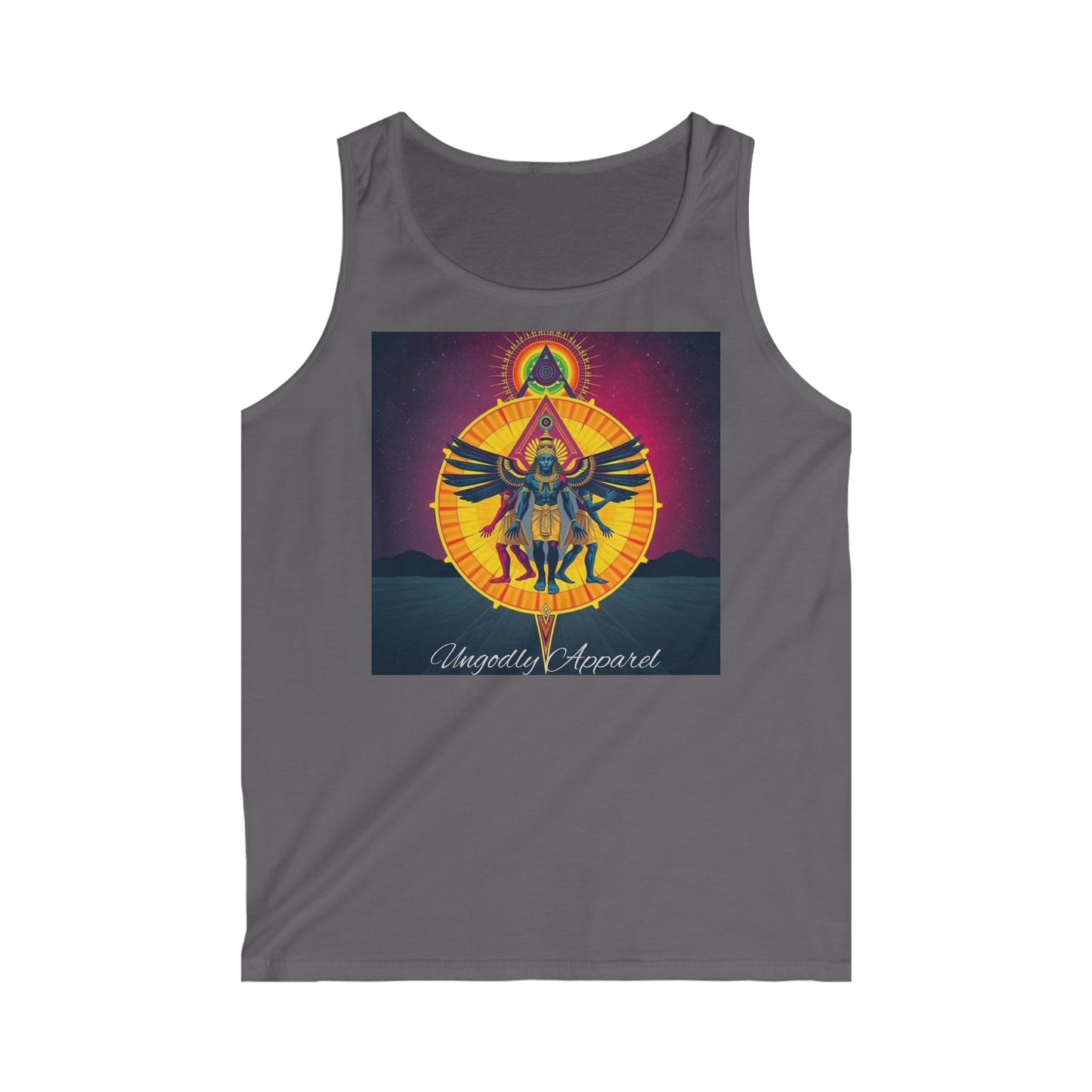 Anunnaki Graphic Tank Top — Vintage Inspired Design