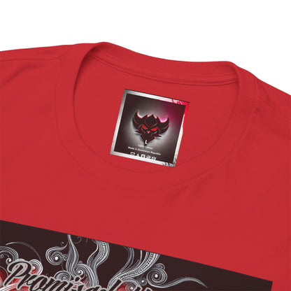 Unisex Heavy Cotton Tee - " You Promised the Forever But Lost in a Moment" Graphic Tee - Perfect for Casual Wear and Gift Giving