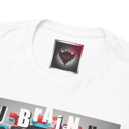 "My Brain Has 2 Many Tabs Open" Unisex Heavy Cotton Tee - Fun and Casual Graphic Shirt