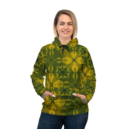Unisex Athletic Hoodie with Vibrant Floral Pattern, Stylish Sweatshirt for Active Lifestyles, Perfect for Workouts, Casual Wear, Gifts, Green [...]