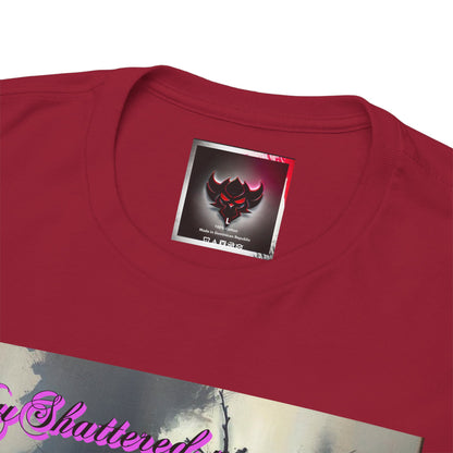 "You Shattered Me with Hands I Once I Held" Heartfelt Unisex Heavy Cotton Tee - Perfect for Valentine's Day & Everyday Wear