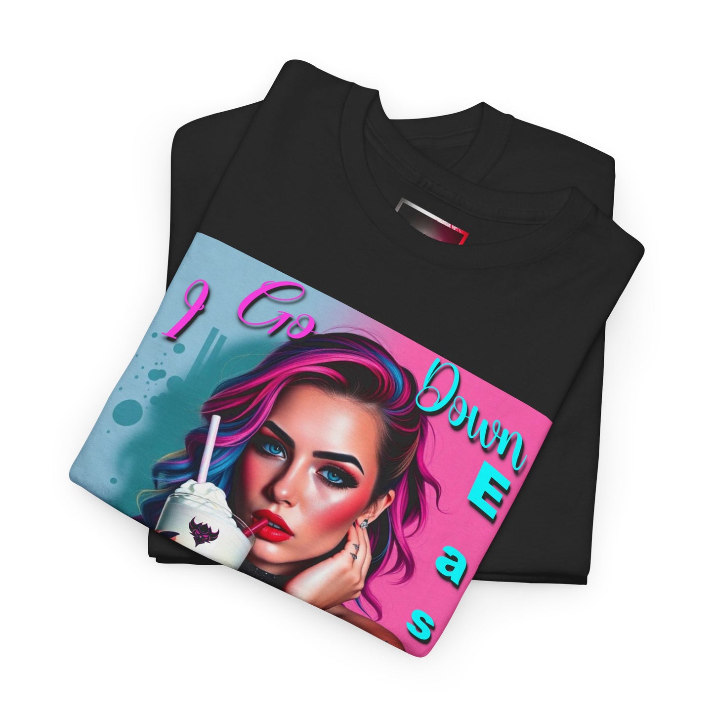 "I Go Down Easily" Unisex Heavy Cotton Tee