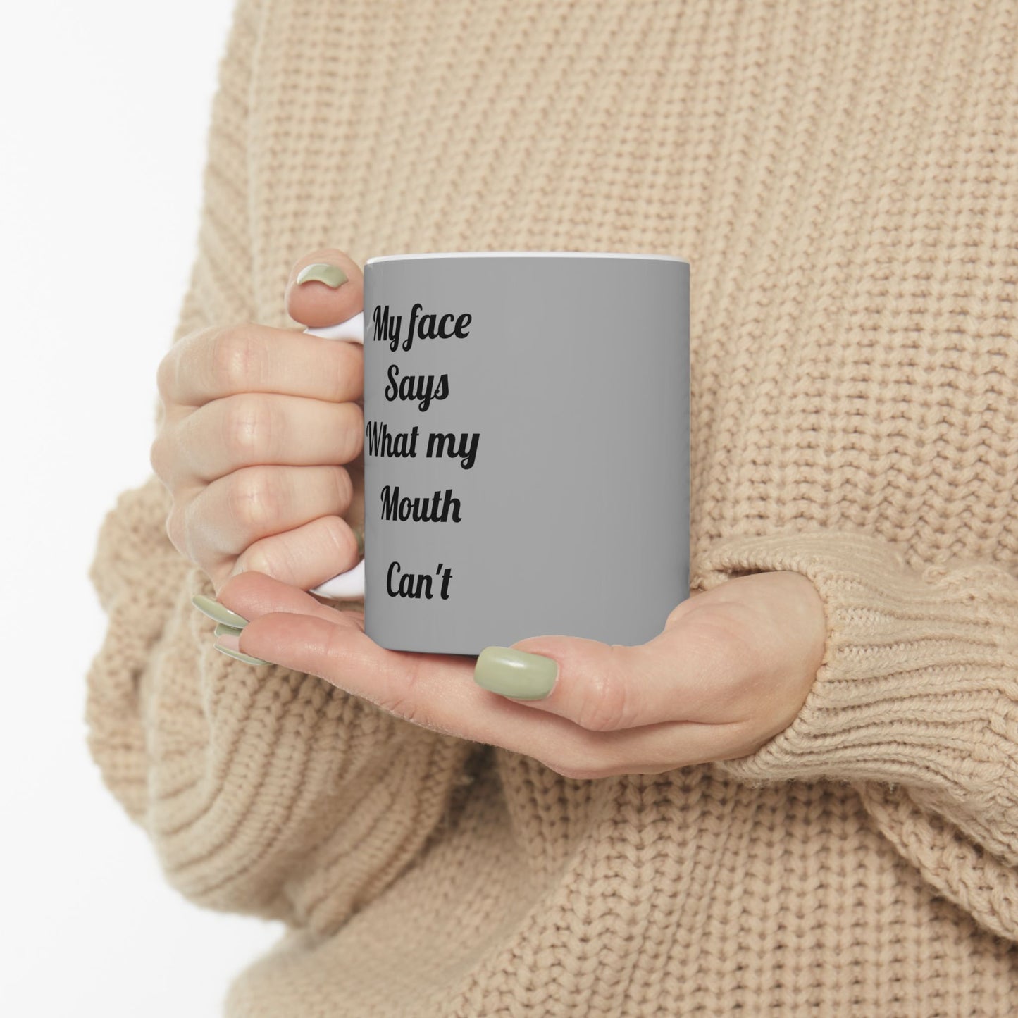 "My Face" Ceramic Mug 11oz