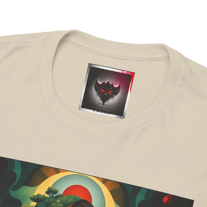 Inspirational Unisex Heavy Cotton Tee - "She Grows What We Forget to Cherish"