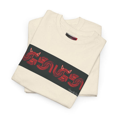 Red UG Logo Box Logo T‑Shirt
