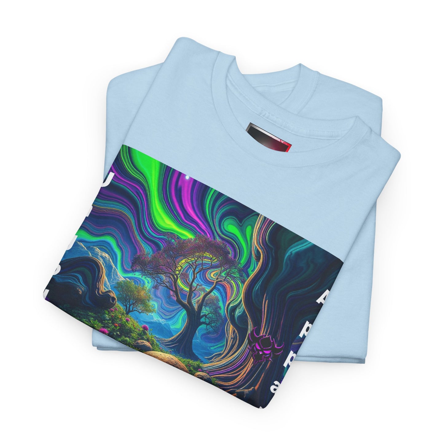 Ungodly Apparel Unisex Heavy Cotton Tee - Vibrant Nature Design