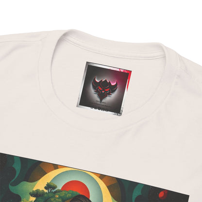 Inspirational Unisex Heavy Cotton Tee - "She Grows What We Forget to Cherish"