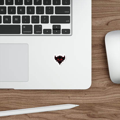 Red Ungodly Apparel Logo Stickers