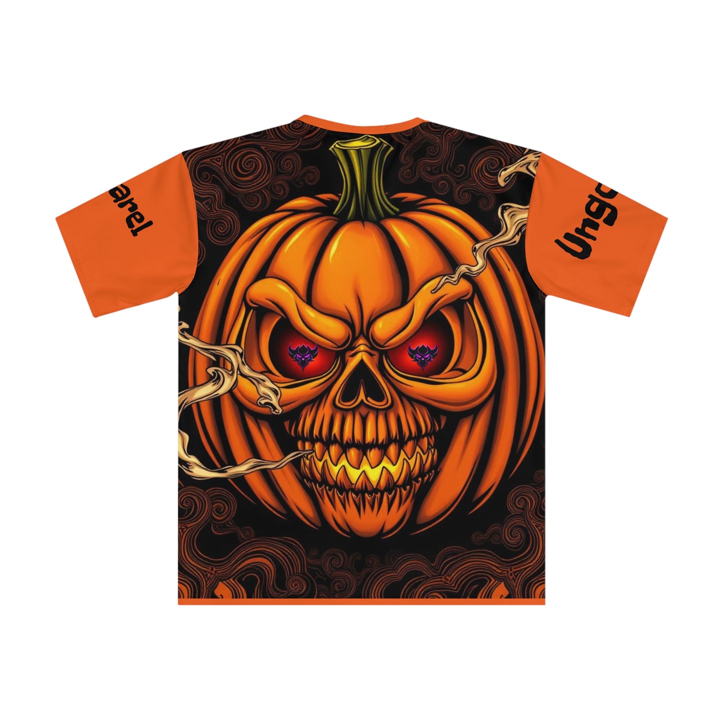 Spooky Halloween Graphic Tee, Men's Loose T-shirt, Skull Pumpkin Shirt, Casual Halloween Apparel, Festival Shirt, Unique Gift Idea