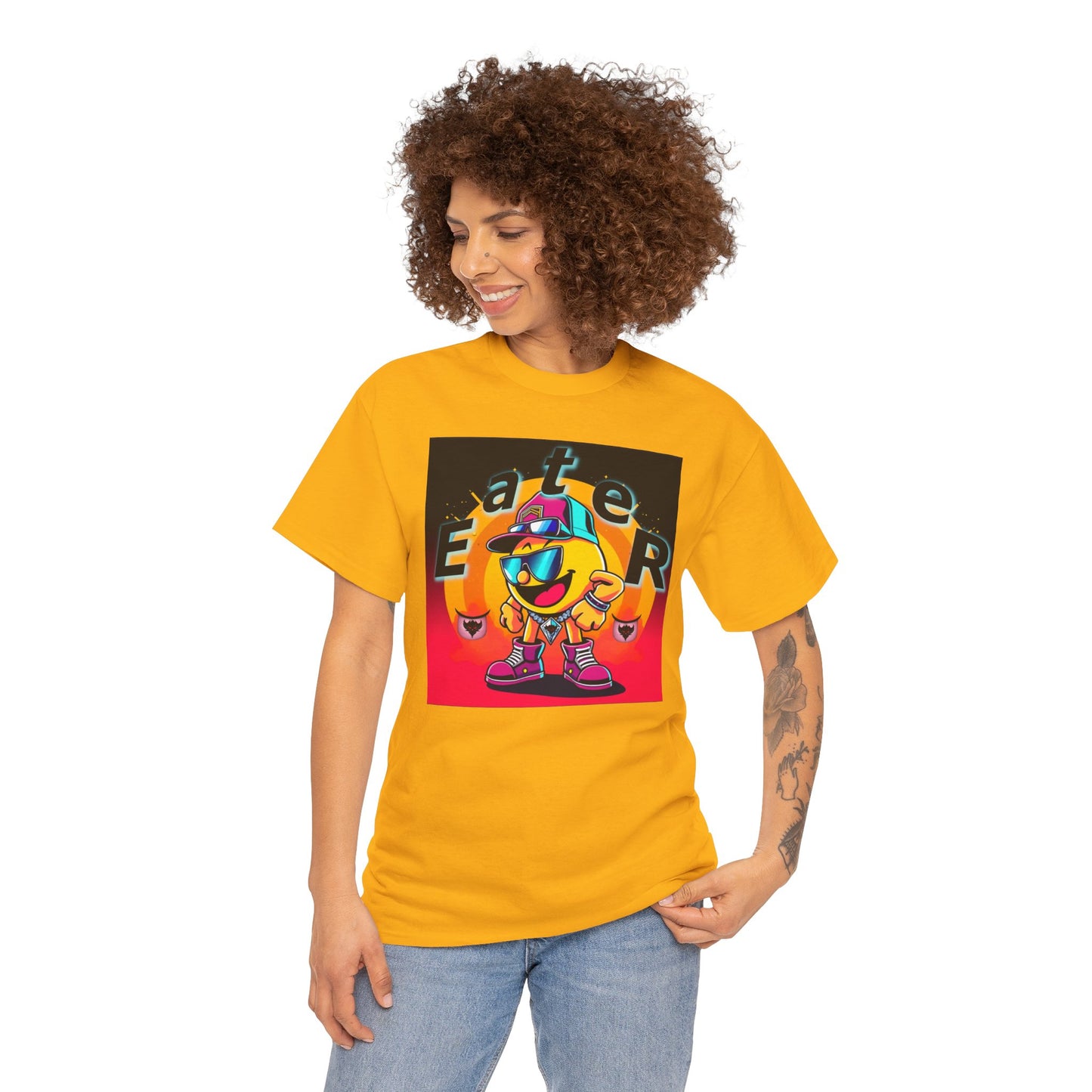 Retro "Eater" Graphic Unisex Heavy Cotton Tee