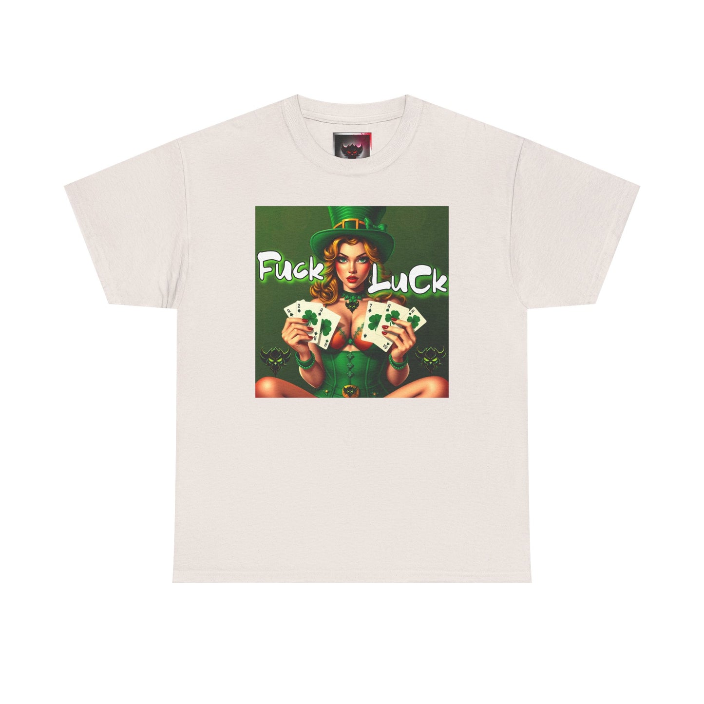 "F*ck Luck" Unisex Heavy Cotton Tee