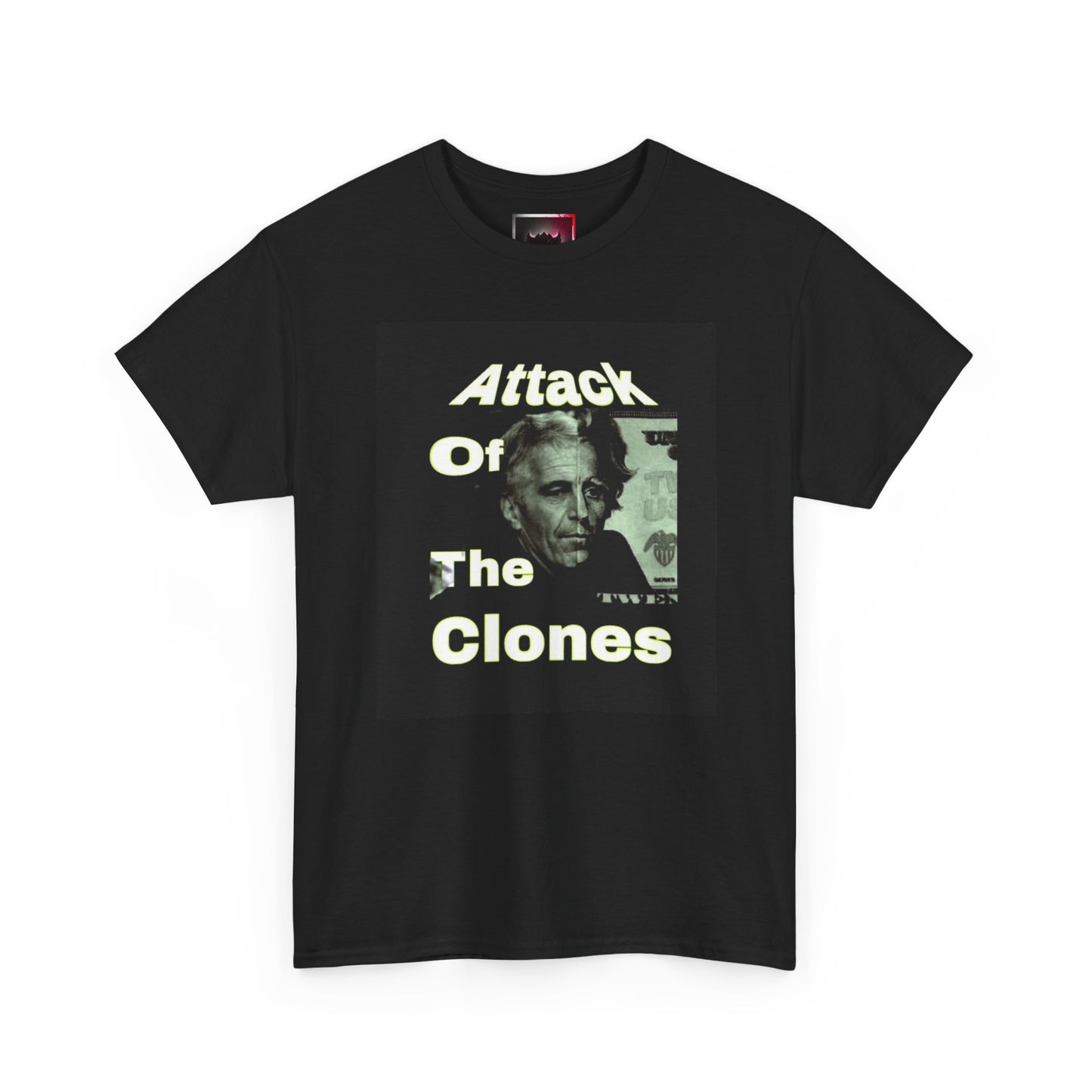 "Attack of the Clonez" Graphic Tee — Retro Sci‑Fi Movie Parody T-Shirt
