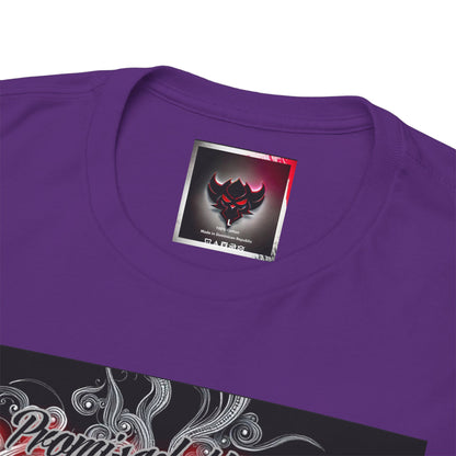 Unisex Heavy Cotton Tee - " You Promised the Forever But Lost in a Moment" Graphic Tee - Perfect for Casual Wear and Gift Giving