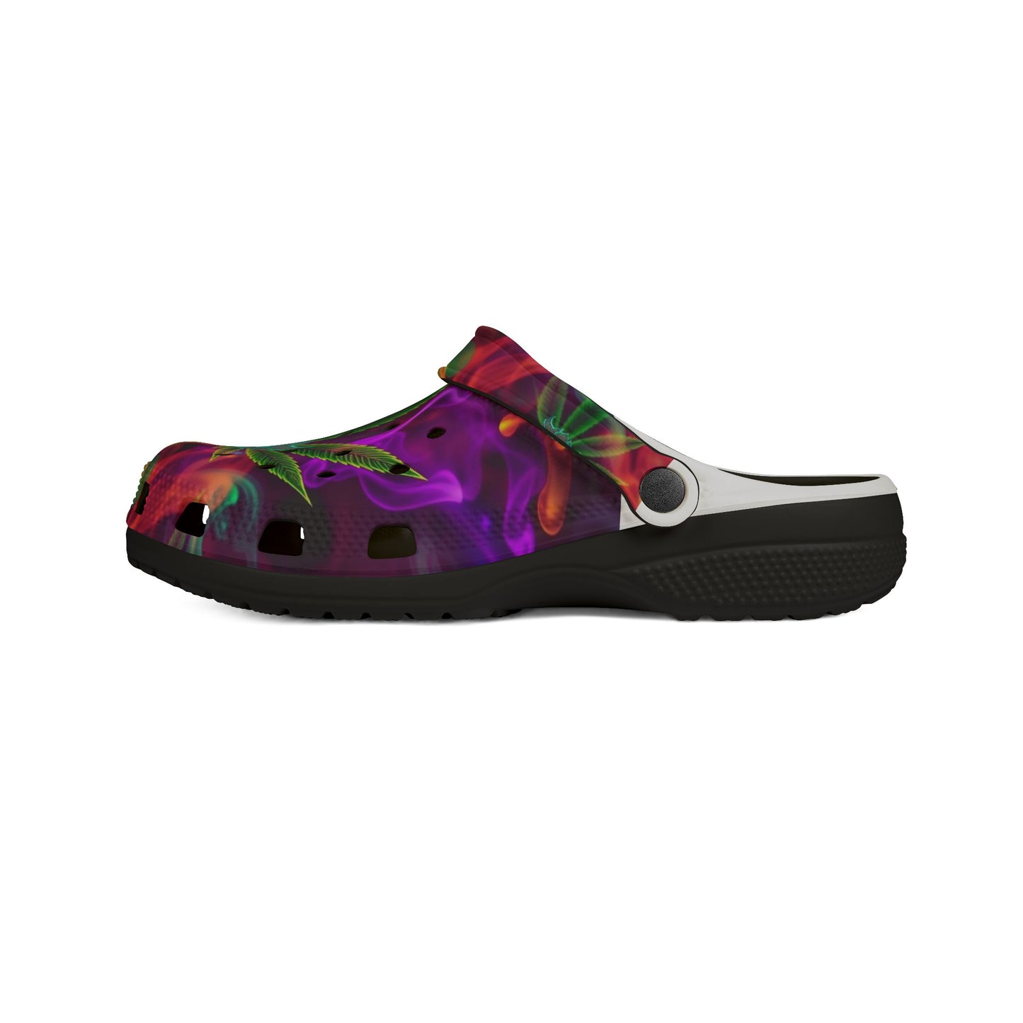 Colorful Cannabis-Themed EVA Foam Rubbers Shoes for Relaxation & Fun