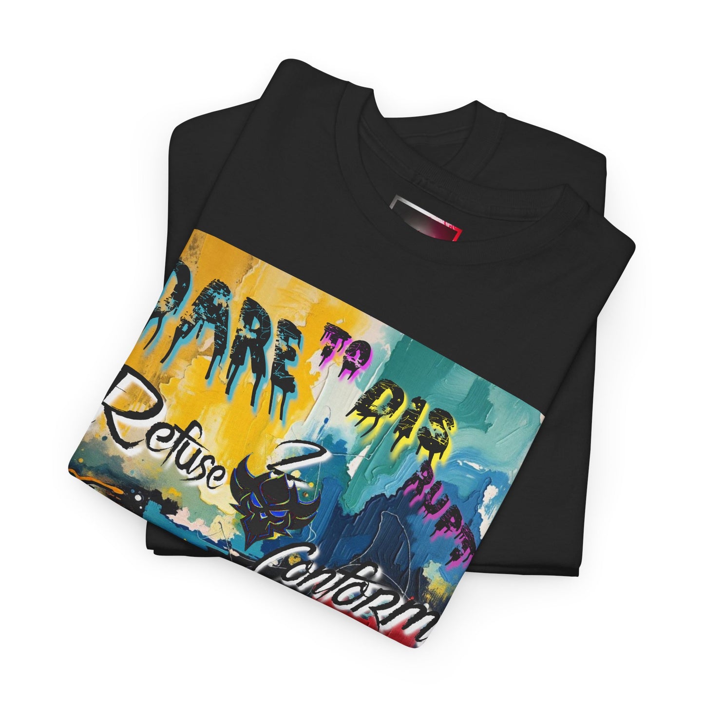 Bold Message Unisex Heavy Cotton Tee - "Dare to be Ungodly" T-Shirt