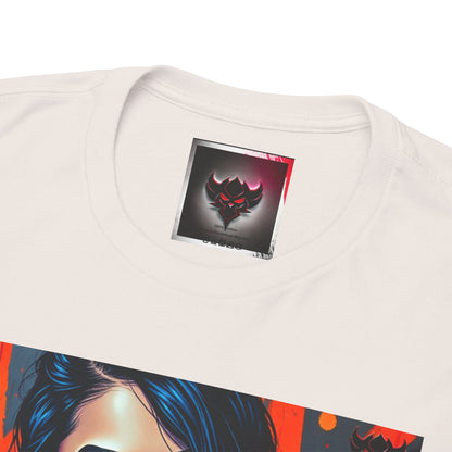 "Locked In" Graphic Unisex Heavy Cotton Tee - Stylish Tattoo Art Shirt