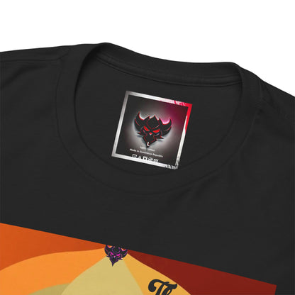 Earth-Inspired Unisex Heavy Cotton Tee - 'The Only Bitch You Can't Ghost'