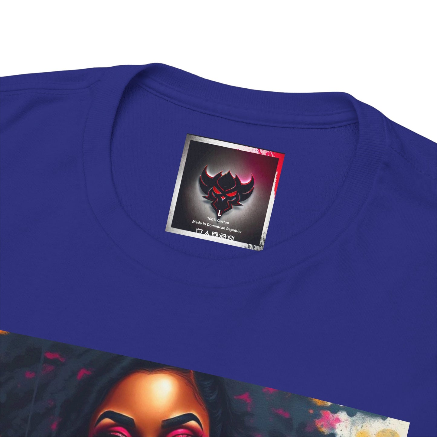 Empowered Art Unisex Heavy Cotton Tee - "Locked In" Design BLK