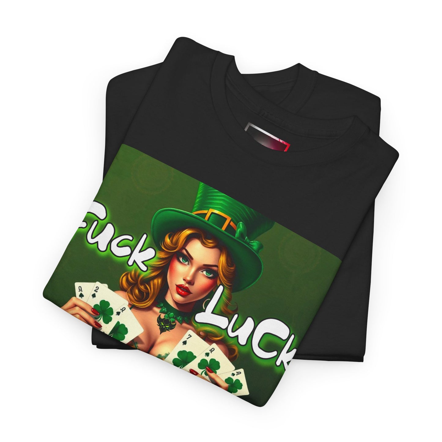 "F*ck Luck" Unisex Heavy Cotton Tee