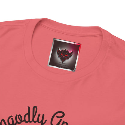 Owl Moon Graphic Tee — Vintage Illustration "Ungodly Apparel"