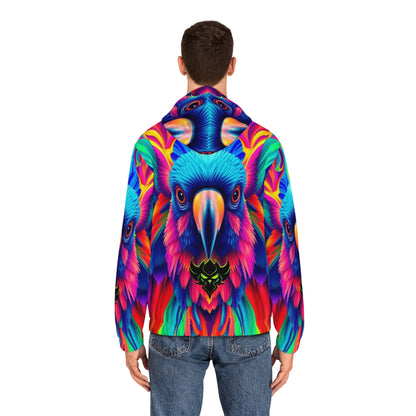 Men's "Perico" Full-Zip Hoodie (AOP)