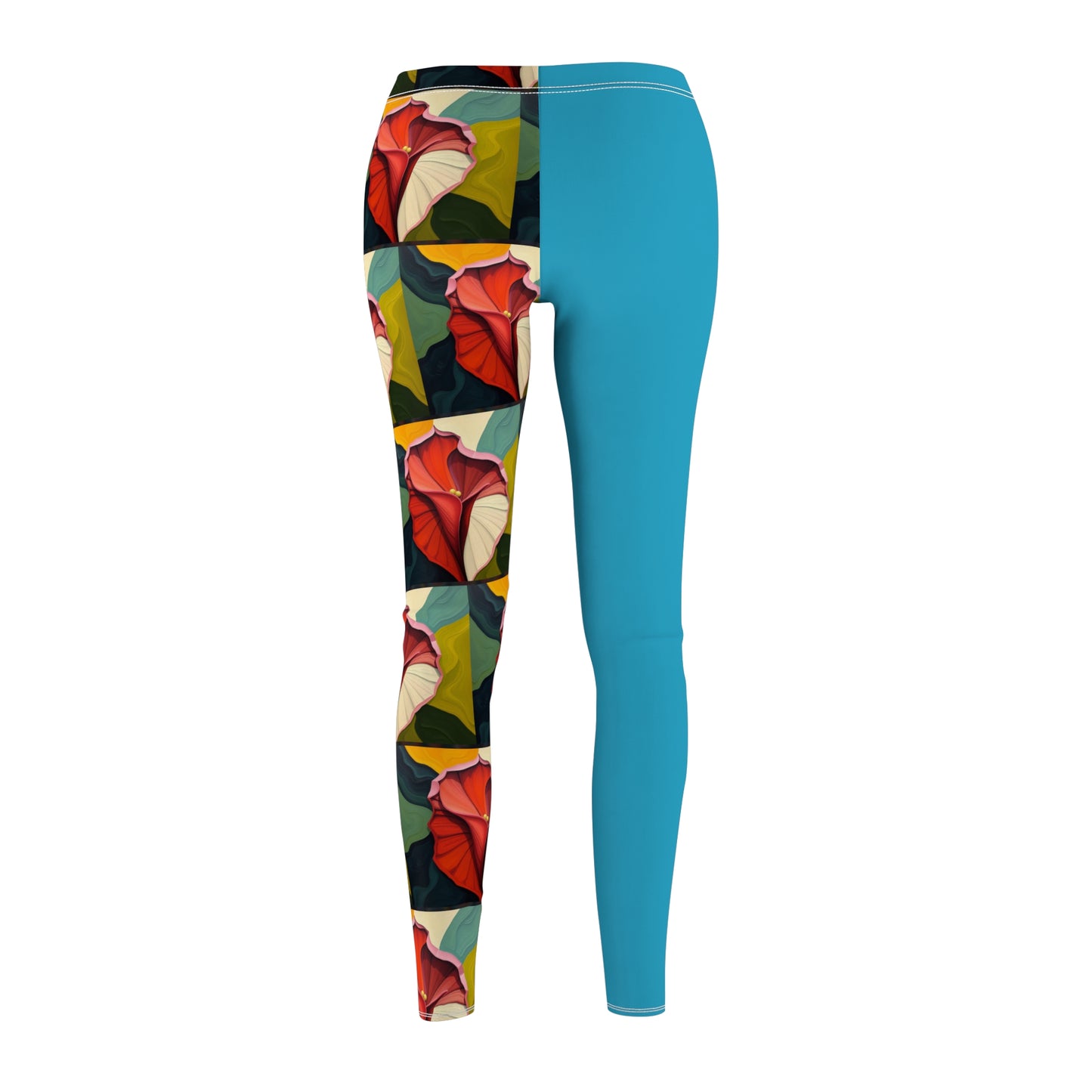 Floral Print Casual Leggings for Women - Stylish & Comfortable Activewear