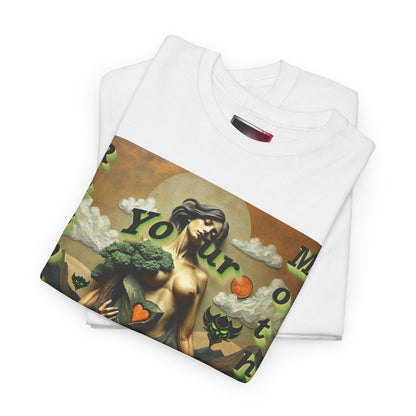 "Respect Your Mother Unisex" Heavy Cotton Tee - Eco-Friendly Graphic T-Shirt