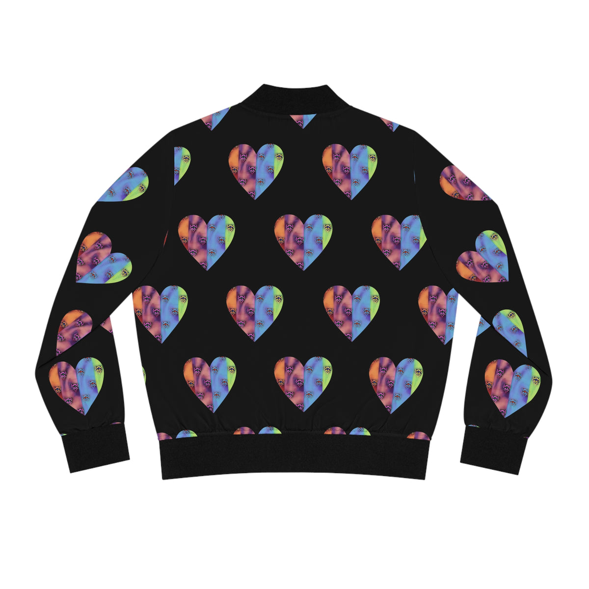"Ungodly Apparel Heart" Women's Bomber Jacket