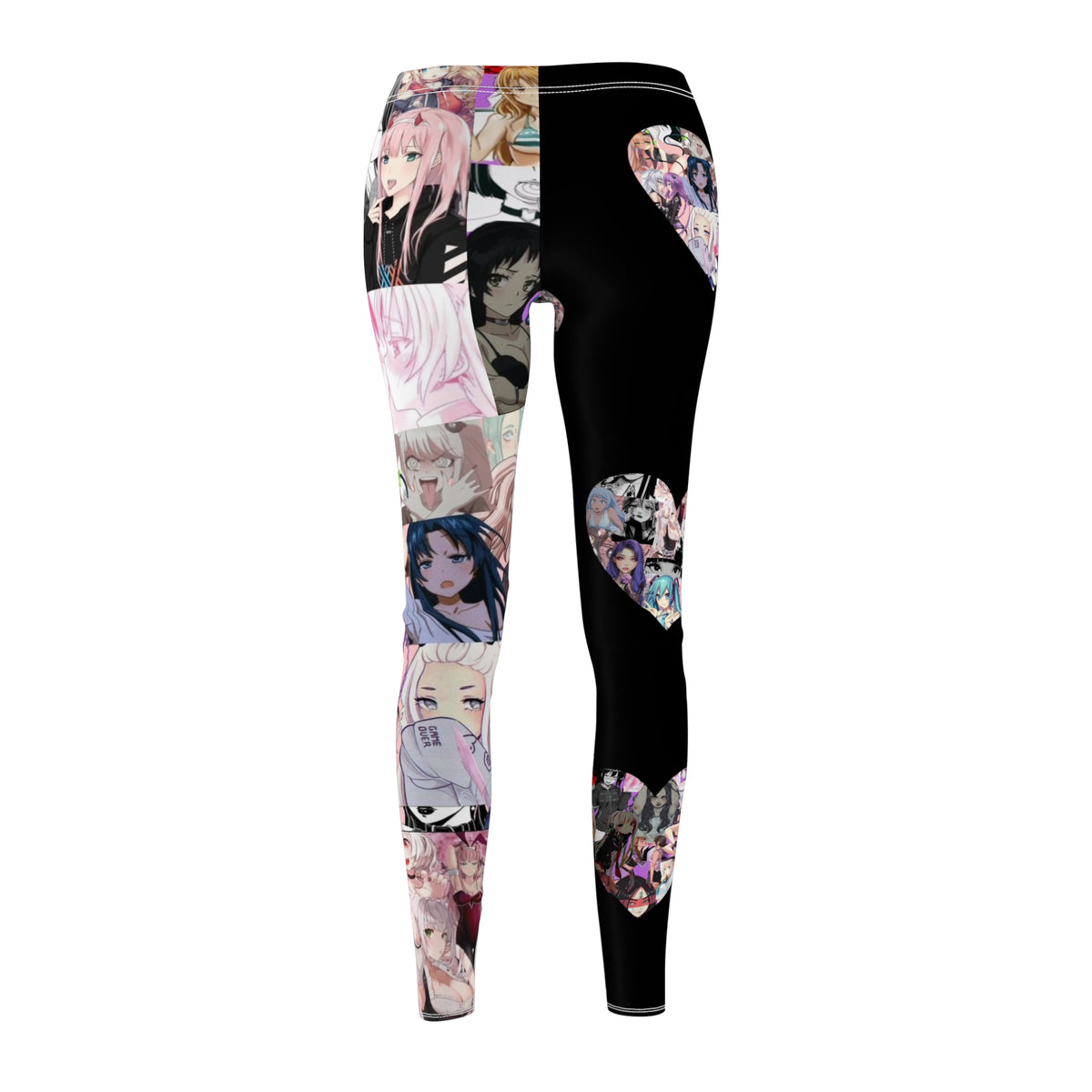 Women's Cut & Sew Casual Leggings "Waifu"