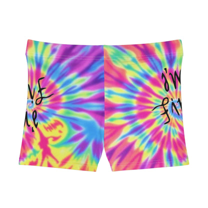 Colorful Tie-Dye Women's Shorts - Perfect for Summer Vibes, Beach Days, Festivals, Casual Wear, and Gifts