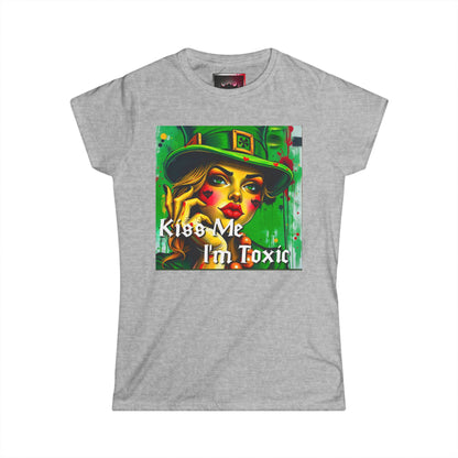 "Kiss Me Toxic" Women's Softstyle Tee
