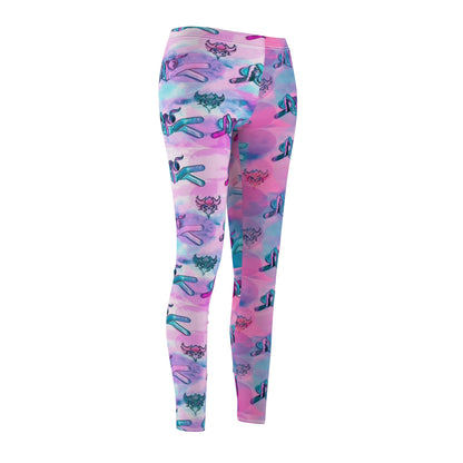 "69" Vibrant Women's Casual Leggings