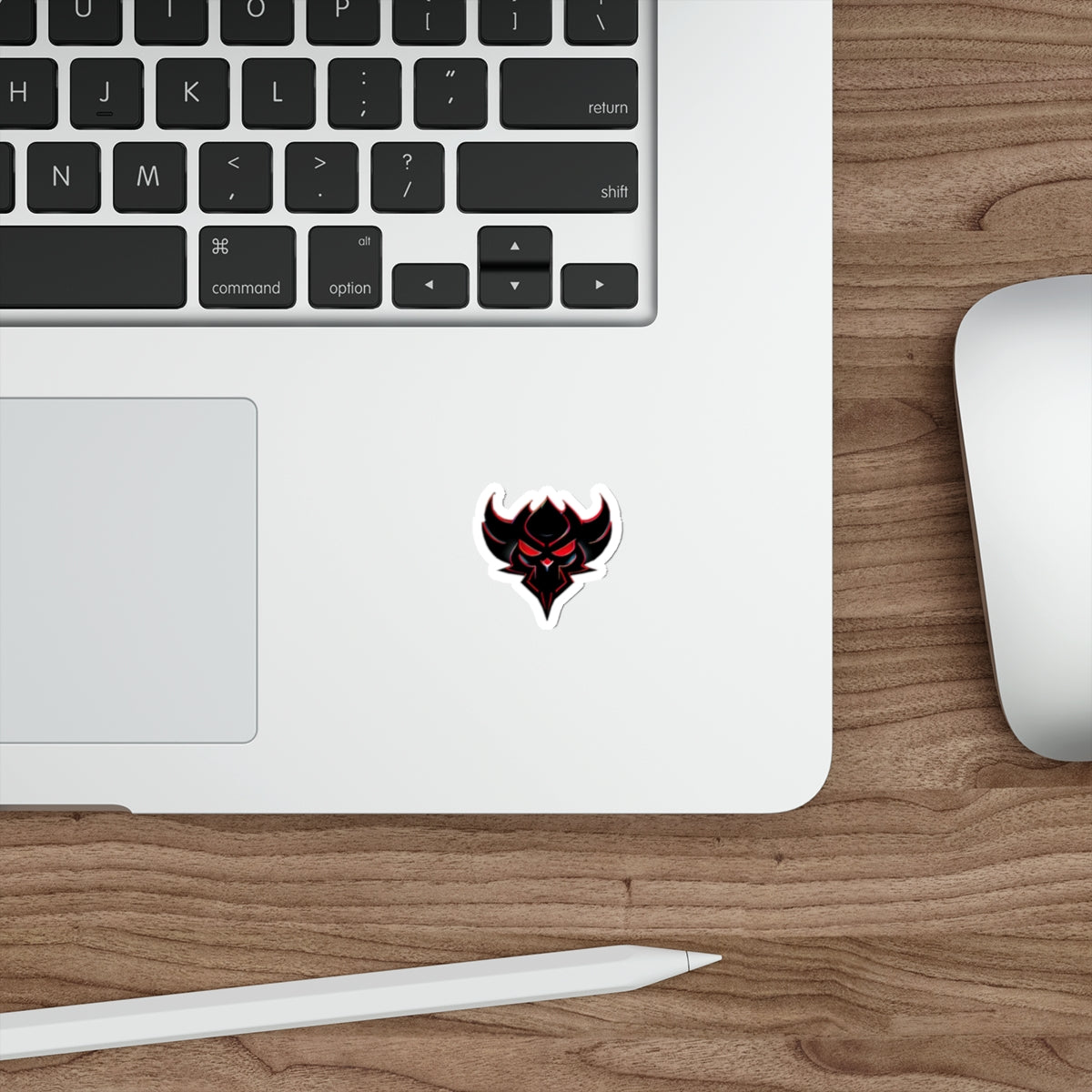 Red Ungodly Apparel Logo Stickers
