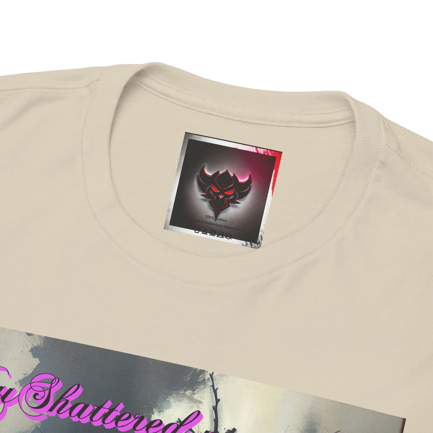 "You Shattered Me with Hands I Once I Held" Heartfelt Unisex Heavy Cotton Tee - Perfect for Valentine's Day & Everyday Wear