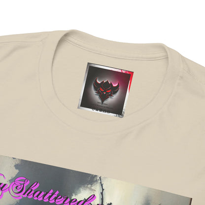 "You Shattered Me with Hands I Once I Held" Heartfelt Unisex Heavy Cotton Tee - Perfect for Valentine's Day & Everyday Wear