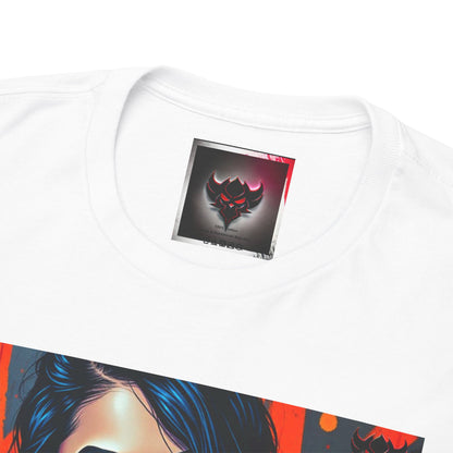 "Locked In" Latina Unisex Heavy Cotton Tee - Bold Tattoo Art for Everyday Wear