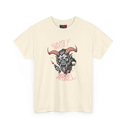 Krampus Graphic Tee — 'Wooly Anarch' Vintage Punk Shirt
