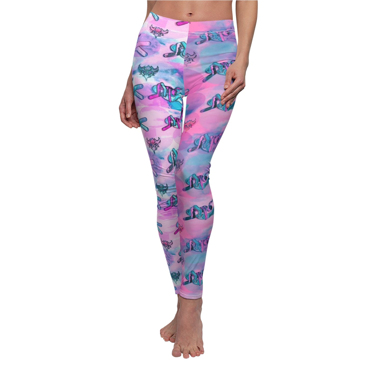 "69" Vibrant Women's Casual Leggings